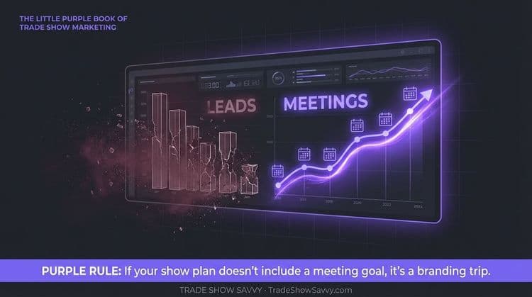 Meetings Beat Leads: Why Your Trade Show KPI Is Broken